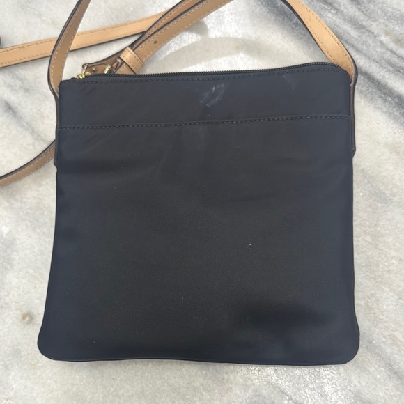 Kate Spade Black and Tan Nylon Crossbody Bag - Picture 2 of 7